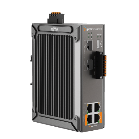 WI-TEK Superic SP3006FM-L2 v3, промышленный коммутатор